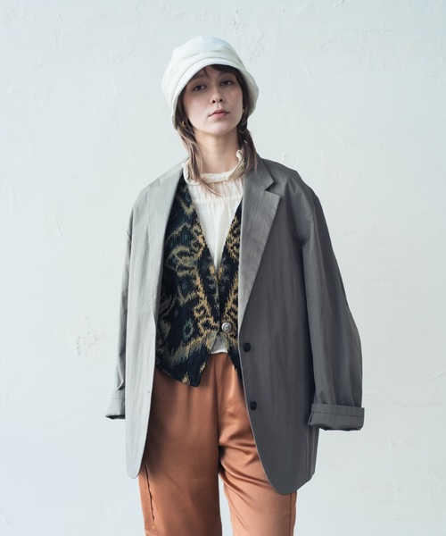 ORIENT MILLINERY 帽子 キャスケット MARON「マロン」和紙から紡いだ