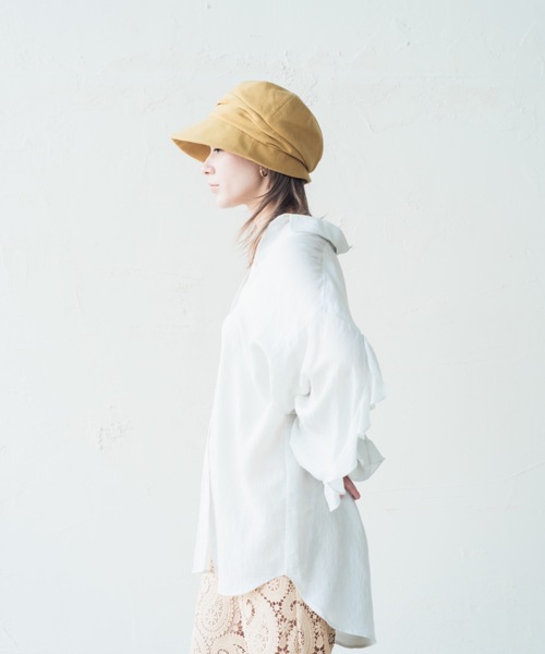 ORIENT MILLINERY 帽子 キャスケット 紫外線カット レディース MARON