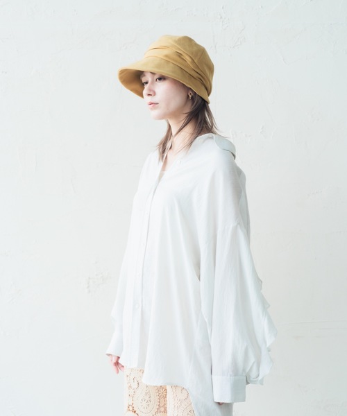 ORIENT MILLINERY 帽子 キャスケット MARON「マロン」和紙から紡いだ