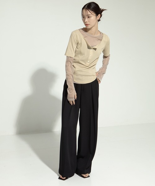 STUDIOUS（ステュディオス） tシャツ 「STUDIOUS/ステュディオス