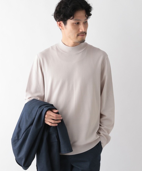 「GLOBAL WORK」 長袖ニット SMALL グレー メンズ