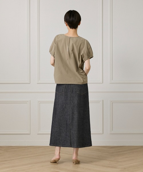 tシャツ 「撥水加工」ビヨンドタイプライター キャザースリーブブラウス レディース I.T.'S. international tシャツ 「撥水加工」ビヨンドタイプ