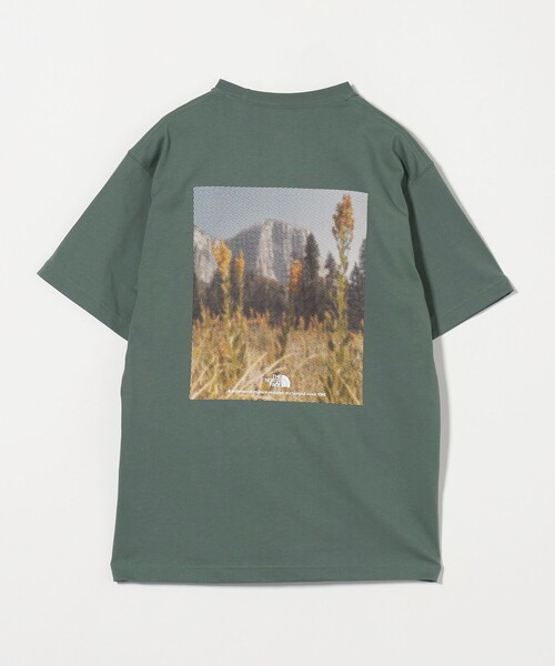THE NORTH FACE tシャツ 「THE FACE」フラッシュドライ ピクセル