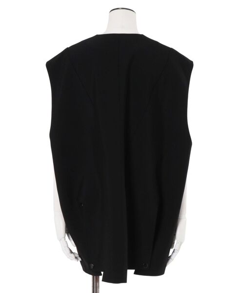 UN3D.（アンスリード） ベスト ジレ SHEER POCKET 2WAY COCOON VEST