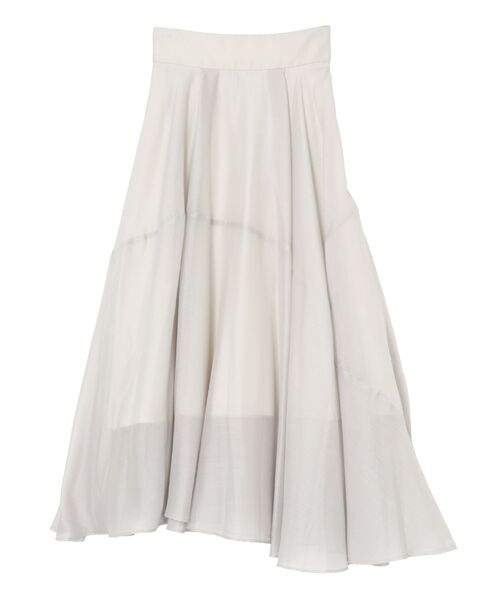 LAGUNAMOON スカート シアーイレヘムフレアスカート : ZOZOTOWN Yahoo  