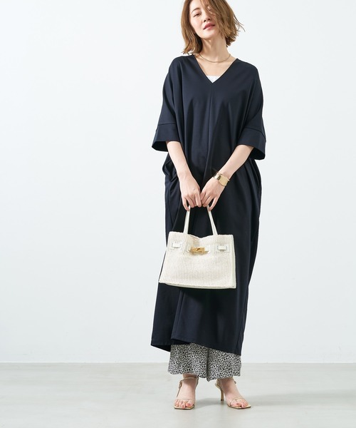 MICA&DEALパンツ　ブラック、ベージュ MICA&DEAL マイカ＆ディール サテンパンツ satin easy pt