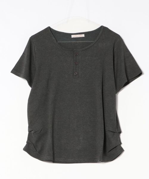 BANICO tシャツ 前ボタンデザインTシャツ (SS) レディース : ZOZOTOWN