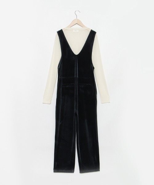 「petit main LIEN」 オーバーオール FREE ブラック レディース_画像8