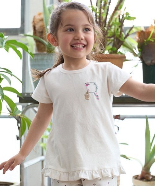 tシャツ 「プティプラ」アルファベットTシャツ キッズ 子供服 女の子 | petit main