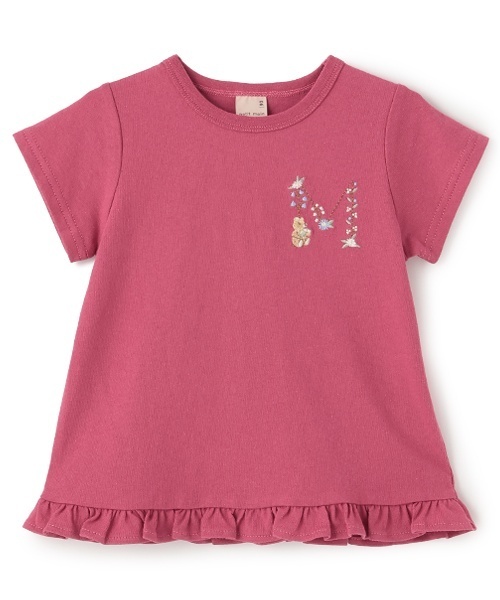 tシャツ 「プティプラ」アルファベットTシャツ キッズ 子供服 女の子 | petit main | 06