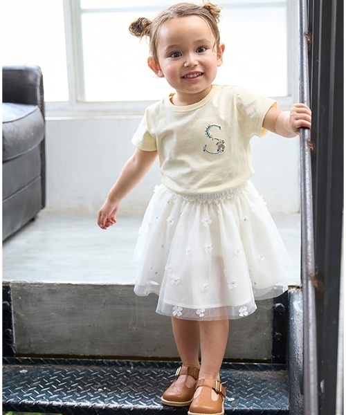 tシャツ 「プティプラ」アルファベットTシャツ キッズ 子供服 女の子 | petit main | 10