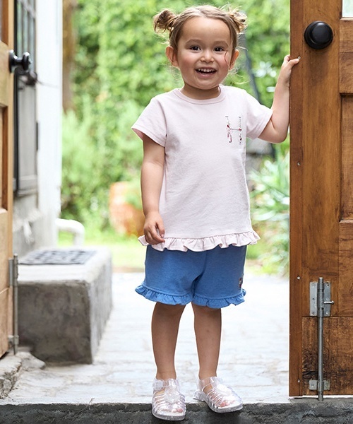 tシャツ 「プティプラ」アルファベットTシャツ キッズ 子供服 女の子 | petit main | 12