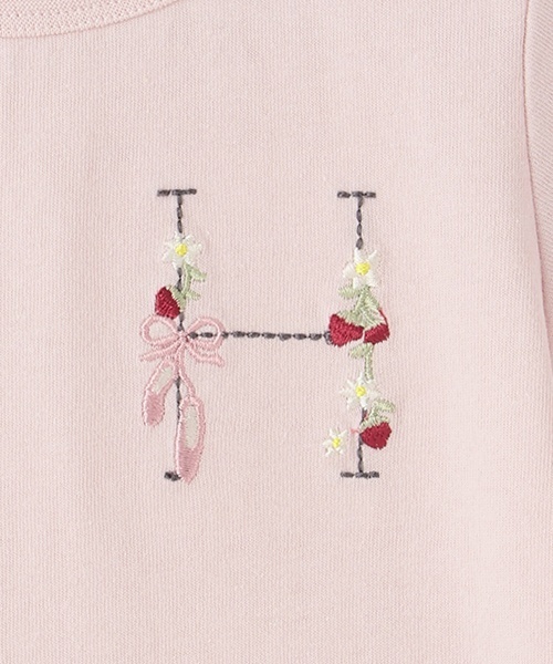 tシャツ 「プティプラ」アルファベットTシャツ キッズ 子供服 女の子 | petit main | 17