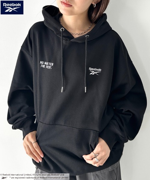 Reebok スタジオ コージー ファッション フーディー リーボック　パーカー Reebok（リーボック） パーカー スタジオ リサイクル オーバーサイズ