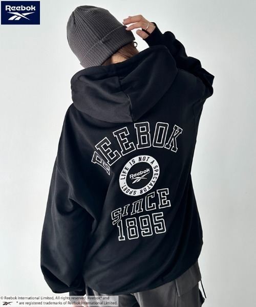 Reebok（リーボック） パーカー /バックロゴ バックプリント 