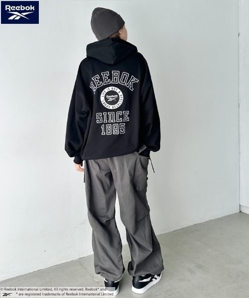 【サイズO】 originals RYV バックプリント パーカー Reebok（リーボック） パーカー /バックロゴ バックプリント