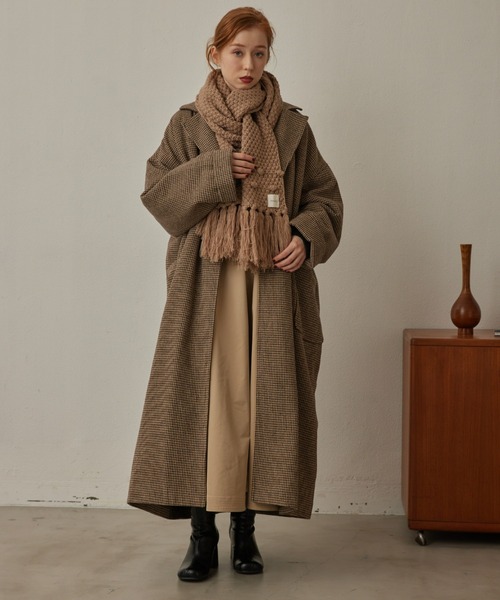 hinari（ヒナリ） コート X-SMALL ブラウン レディース : ZOZOTOWN