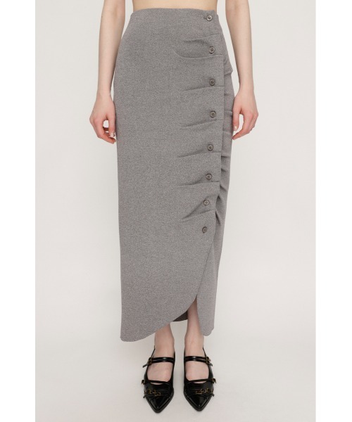 ヤヌーク Front Button Skirt フロントボタンスカート 楽天市場】ヤヌーク YANUK フロントボタン スカート デニム
