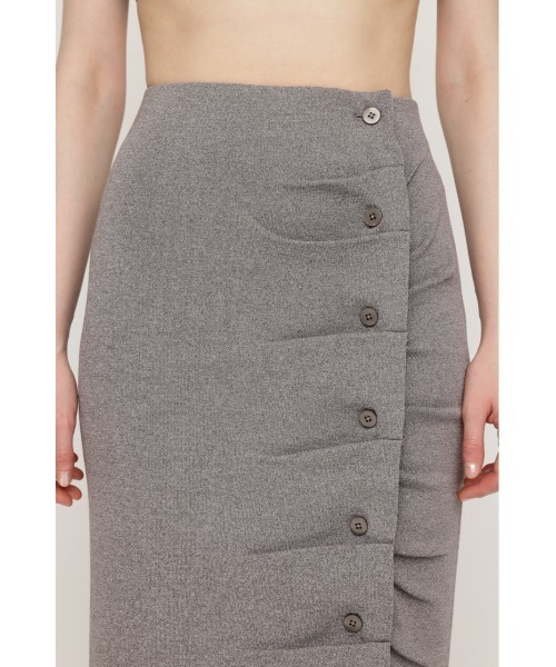 FENDIサマーニットスカート crie conforto】バックラインサマーニットスカート｜WOMEN