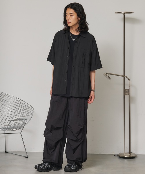 SEN TOKYO ワイドパンツ パンツ サイドホックデザインバギーパンツ