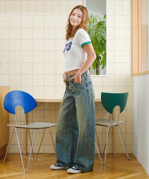 Levi's（リーバイス） tシャツ グラフィック ミニ リンガーTシャツ