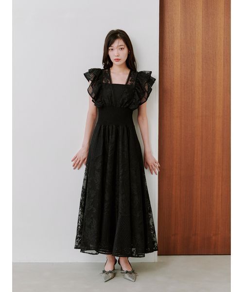 SNIDEL（スナイデル） ドレス ウエストリブレースドレス : ZOZOTOWN