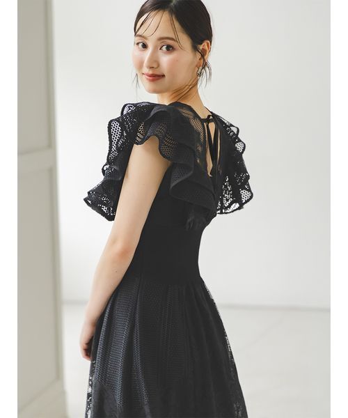 SNIDEL（スナイデル） ドレス ウエストリブレースドレス : ZOZOTOWN