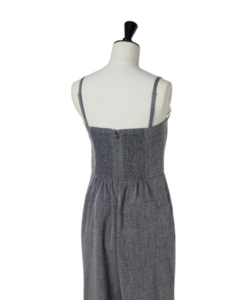Her lip to オールインワン Frilled Tweed Jumpsuit レディース