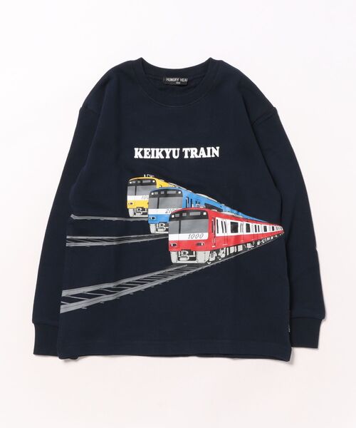 hungry heart（ハングリーハート） トレーナー 京急電鉄電車プリント裏