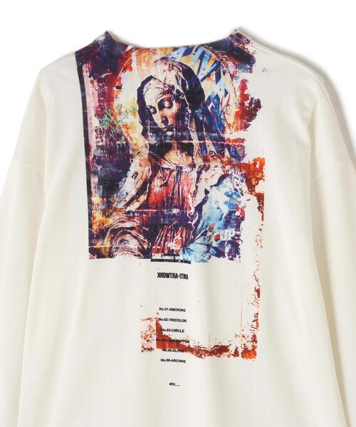 tシャツ A4A/エーフォーエー/L/S TEE MAGDALENA レディース メンズの画像