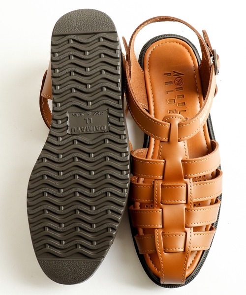 「Arnold Palmer」 サンダル S ダークブラウン メンズ_画像6