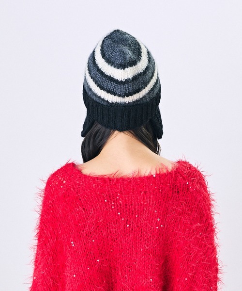CA4LA⭐︎カシラ⭐︎ニット帽⭐︎美品⭐︎23600円⭐︎完売 CA4LA（カシラ） ニット帽 ニットキャップ SWING レディース メンズ