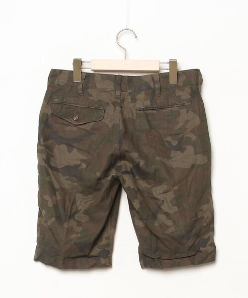 「collective.」 カモフラージュハーフパンツ M グリーン メンズ_画像2