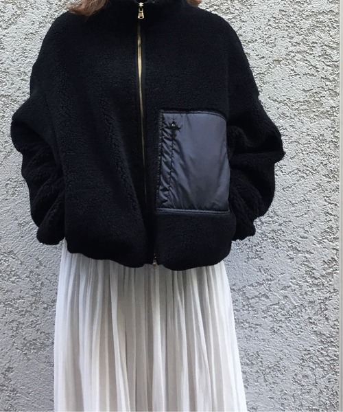 TATRAS（タトラス） ジップアップブルゾン SMALL ブラック レディース