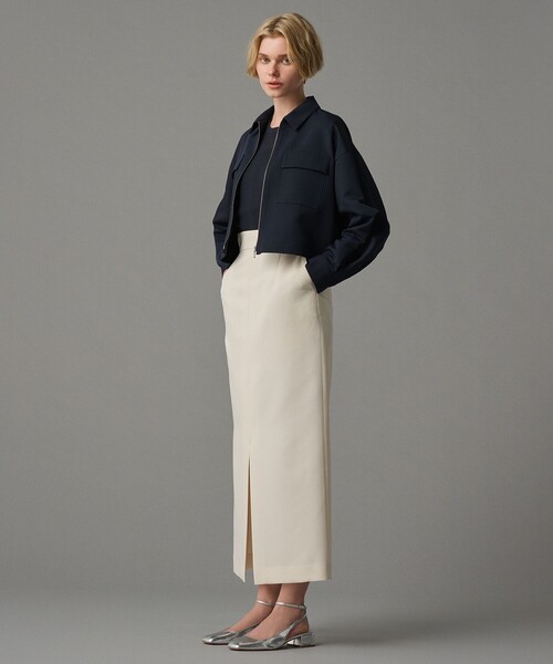 「uncrave」 ブルゾン 2 ベージュ レディース_画像2