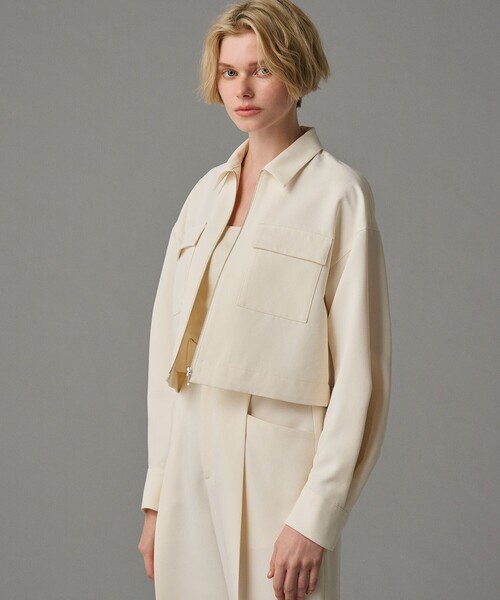 「uncrave」 ブルゾン 2 ベージュ レディース_画像5