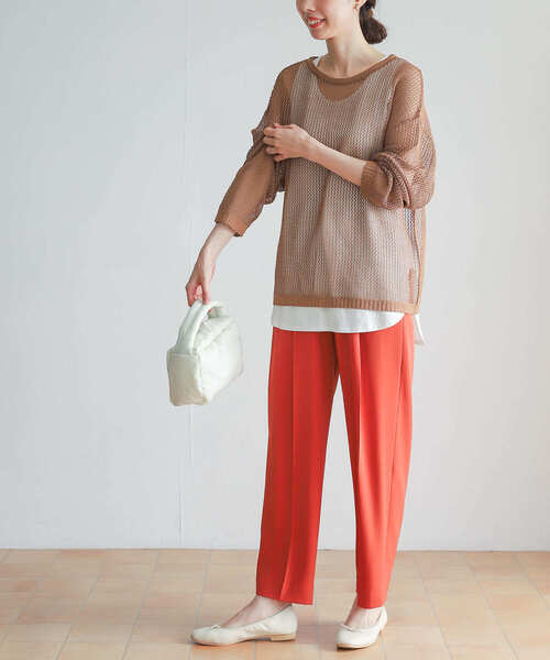 「URBAN RESEARCH DOORS」 ノースリーブトップス MEDIUM オフホワイト レディース_画像8