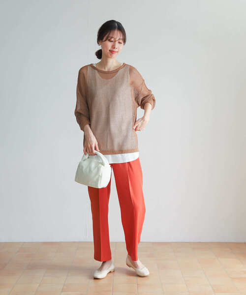 「URBAN RESEARCH DOORS」 ノースリーブトップス MEDIUM オフホワイト レディース_画像9