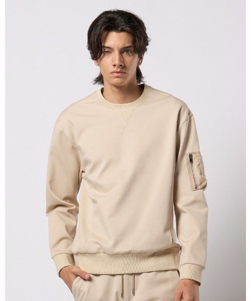 wjk トレーナー スウェット utility pocket sweatshirt メンズ