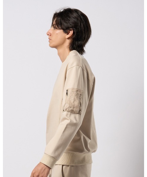 wjk トレーナー スウェット utility pocket sweatshirt メンズ