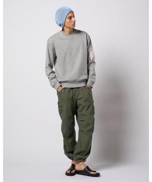 wjk トレーナー スウェット utility pocket sweatshirt メンズ