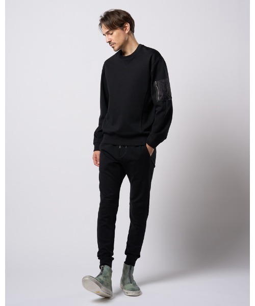 wjk トレーナー スウェット utility pocket sweatshirt メンズ