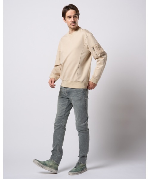 wjk トレーナー スウェット utility pocket sweatshirt メンズ