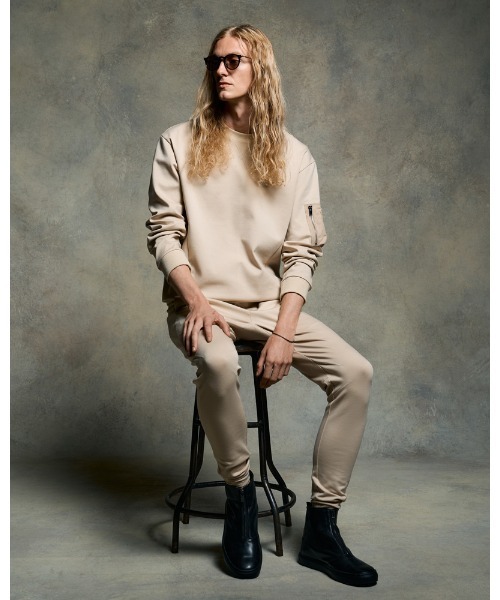 wjk トレーナー スウェット utility pocket sweatshirt メンズ