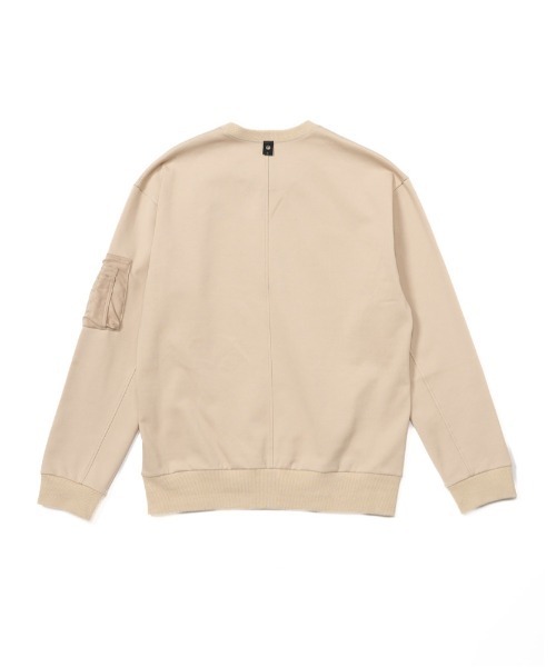 wjk トレーナー スウェット utility pocket sweatshirt メンズ