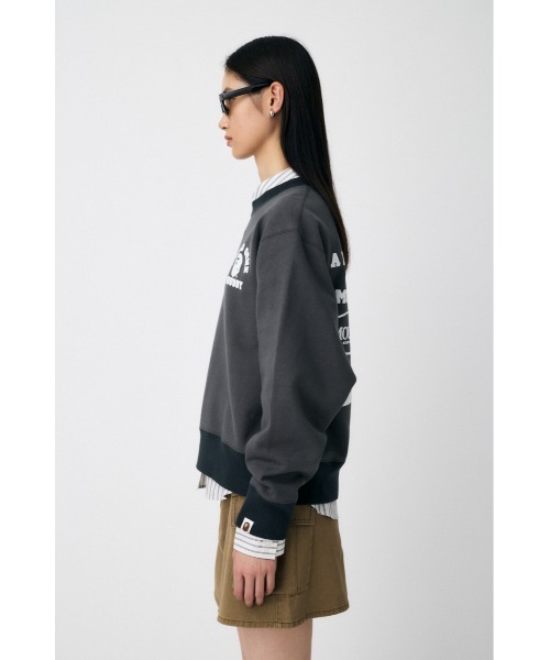 MOUSSY（マウジー） トレーナー スウェット BP/MS RELAXED FIT クルー 