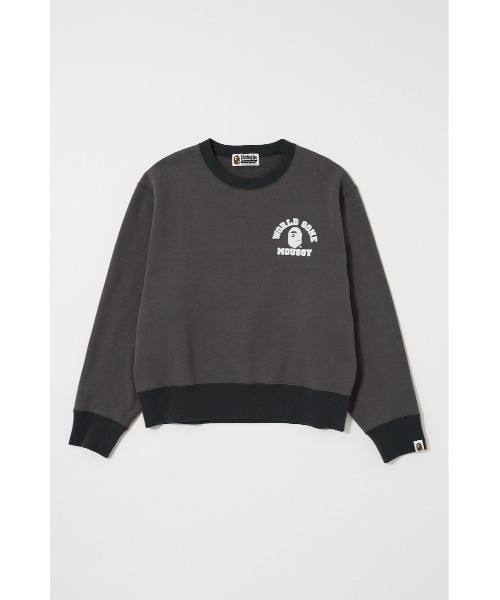 MOUSSY（マウジー） トレーナー スウェット BP/MS RELAXED FIT クルー 