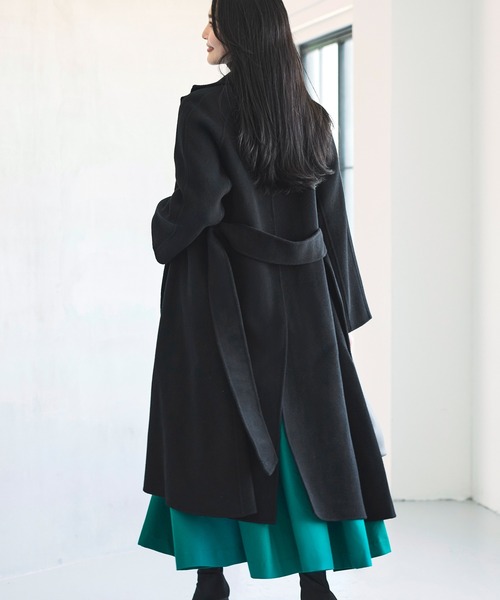 スタニングルアー　チェスターコート　リバーコート　ウール100% STUNNING LURE（スタニングルアー） ウールチェスターコート 12A29010