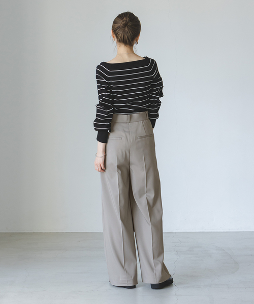 NOBLE（ノーブル） パンツ 38 グレー レディース : ZOZOTOWN Yahoo!店