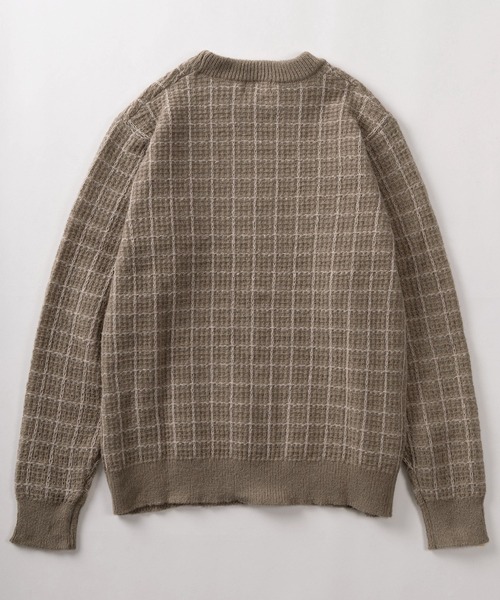 「LYLE&SCOTT」 長袖ニット M ネイビー メンズ_画像3